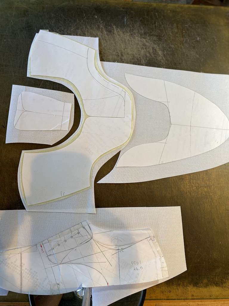 〈オーダー靴〉-型紙作成-